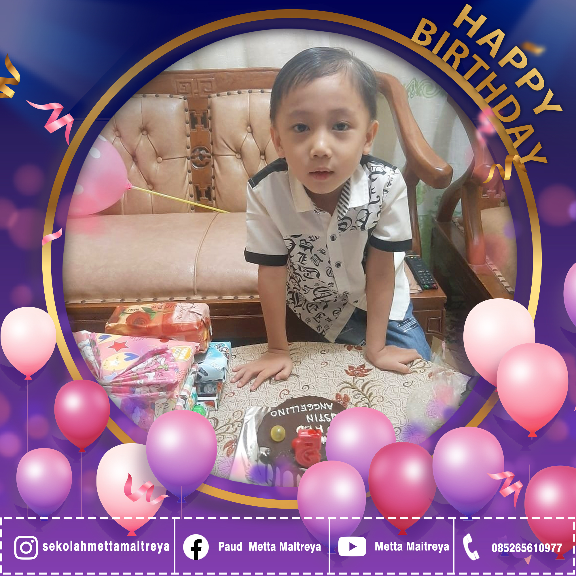 Virtual Birthday Celebration (Part III) | PAUD METTA MAITREYA